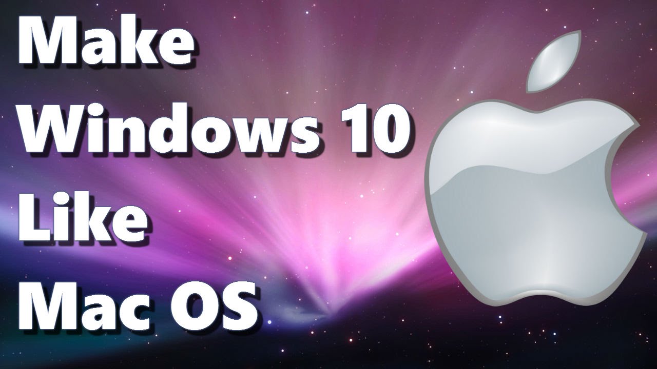 download mac os x taskbar for windows 10